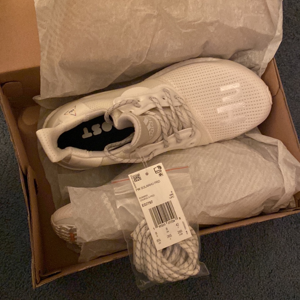 Adidas X Pharrell Williams Solar Human Race Boost Shoes 8.5